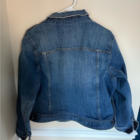 New Without Tags Talbots 2X Petite Denim Classic Jean Jacket in Isla Wash - Picture 5 of 6
